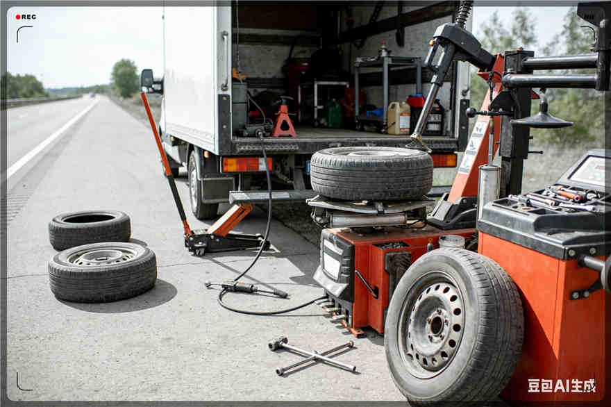 吴中区扎胎道路救援-流动补胎