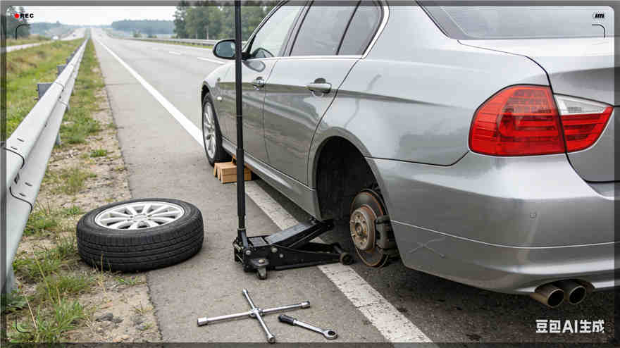 吴中区爆胎道路救援-汽车换备胎